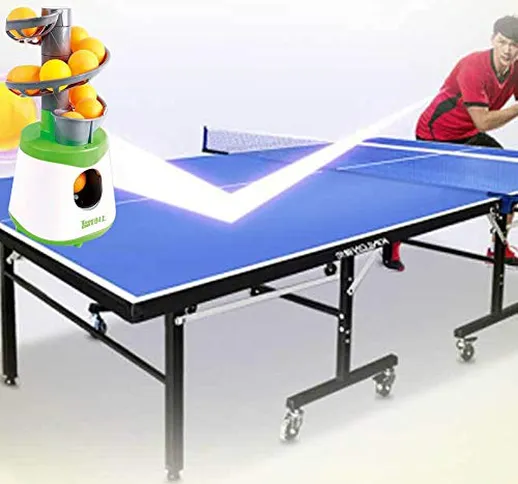LZDseller01 Lanciatore da ping pong, macchina da ping pong, robot da allenamento per gli a...