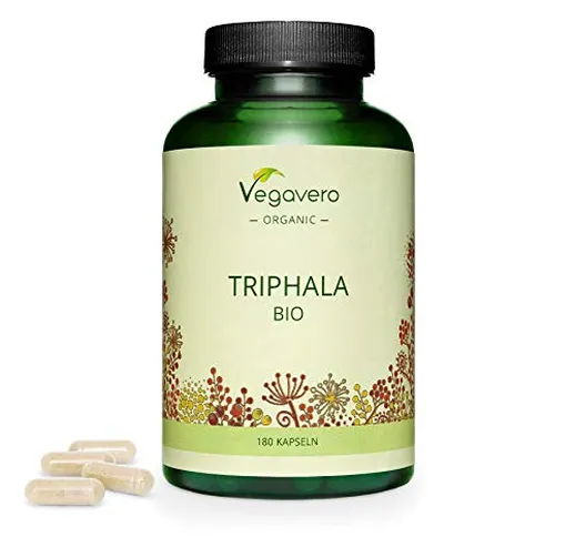 TRIPHALA BIO Vegavero® | 650 mg per capsula | 180 capsule | Depurativo & Disintossicante n...