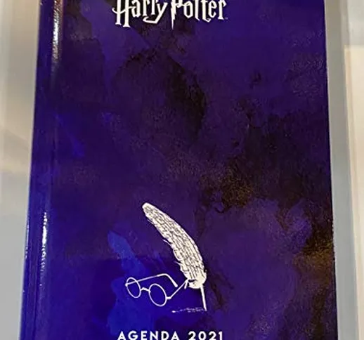 Harry Potter agenda giornaliera 2021 9x14 colorazione a scelta