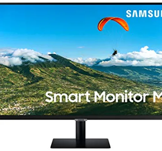 Smart Monitor M5 27", Dalle VA 27", Risoluzione FHD (1920 x 1080), HDR10, Tizen, Smart Hub...