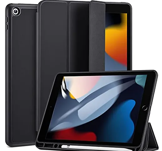 ESR Cover Compatibile con iPad 9a Gen (2021), 8a Gen (2020), 7a Gen (2019), Custodia con S...