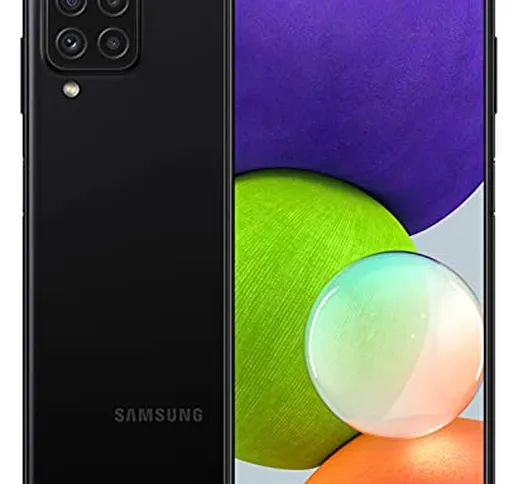 Samsung Galaxy A22 4G Smartphone 6,4 Pollici, Display Infinity-U HD+, Telefono Cellulare A...