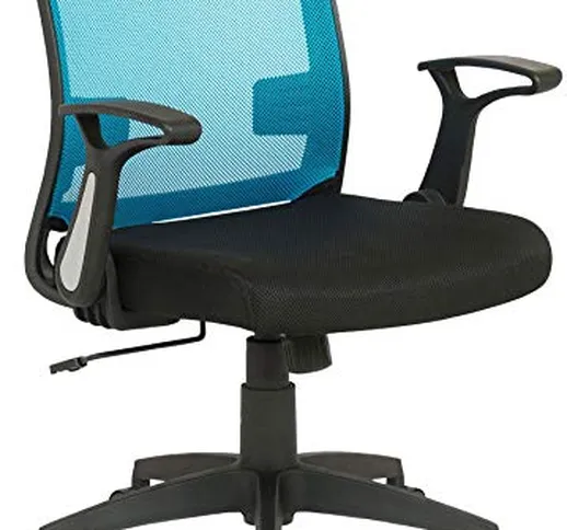 CLP Sedia Scrivania Con Rotelle Renton In Rete Traspirante I Sedia Ufficio Ergonomica Con...