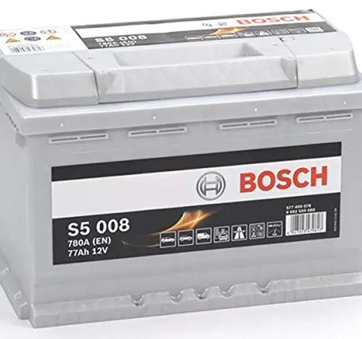 Bosch-S5008 Batteria Silver Auto 77A/h-780A