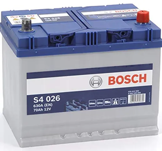 Bosch S4026 Batteria Auto 70A/h-630A