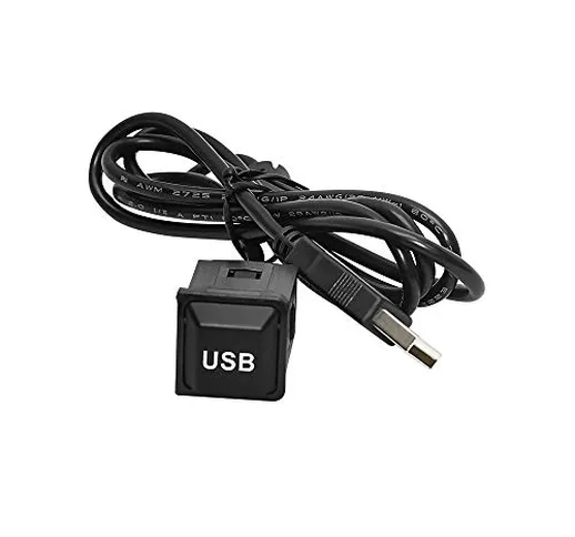 Teclink DVN USBG6 autoradio USB presa adattatore cavo per VW Golf 6 / Golf / GTI/R MK5 Sci...