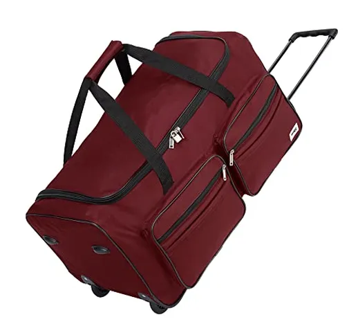 Deuba Borsone da viaggio con ruote XL 70x36x34cm 85 L Trolley Borsa da viaggio Borsa sport...