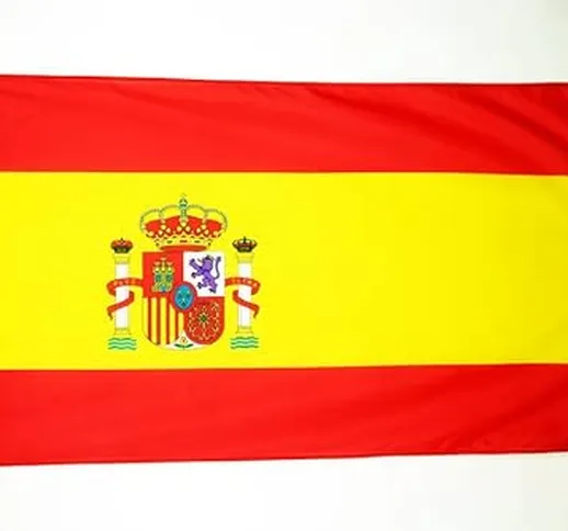 AZ FLAG Bandiera Spagna 150x90cm - Bandiera Spagnola 90 x 150 cm