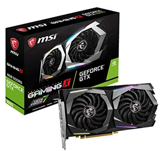 MSI GeForce GTX 1660 Gaming X 6G (6GB GDDR5/PCI Express 3.0/1860MHz/8000MHz)