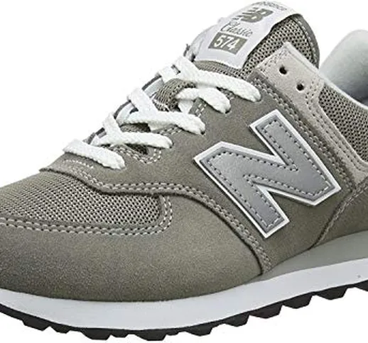 New Balance 574v2 Core, Scarpa da Tennis Donna, Grigio (Grey), 39 EU