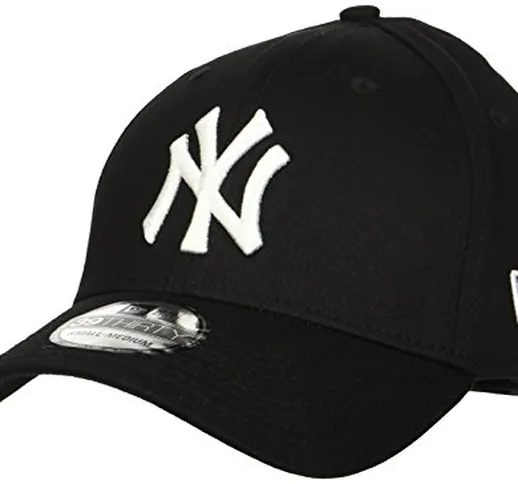 New Era - MLB Basic NY Yankees 39Thirty Stretch Back, Baseball beretto da uomo, multicolor...