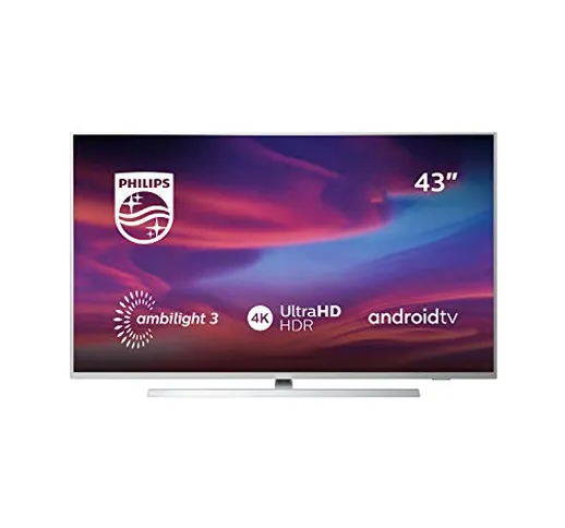 Philips 7300 series 43PUS7304/12 televisore 109,2 cm (43") 4K Ultra HD Smart TV Wi-Fi Bian...