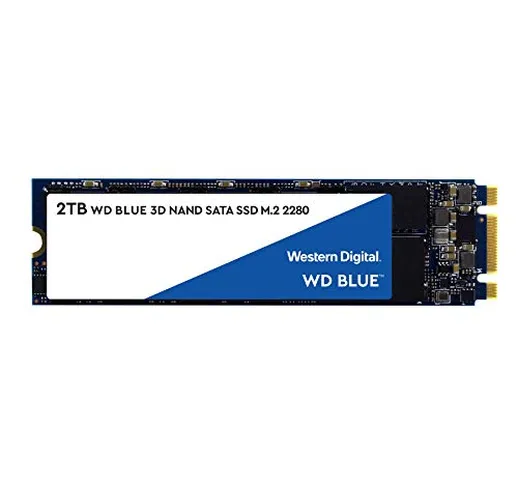 WD Blue 2TB M.2 SATA SSD with up to 560MB/s read speed