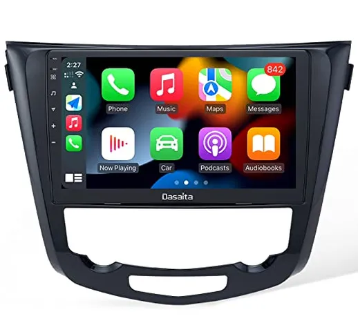 Dasaita Android 10.0 Car Radio Bluetooth Stereo for Nissan Qashqai J11 X-Trail Rouge 2014-...