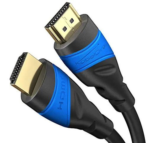 KabelDirekt – 1,5 m – Cavo HDMI 4K (4K@120 Hz e 4K@60 Hz per Una spettacolare Esperienza U...
