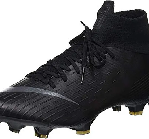 Nike Jr Superfly 6 Academy GS MG, Scarpe da Calcio Unisex-Bambini, Nero (Black/Anthracite-...