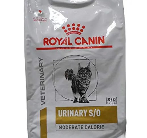 Royal Canin Urinary S/O Moderate Calorie - Mangime secco per gatti con contenuto moderato...