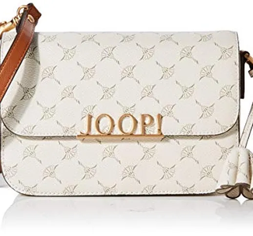 Joop! - Borsa a tracolla da donna Cortina Uma Xshf 7 x 12 x 20 cm, Bianco (Bianco (Offwhit...