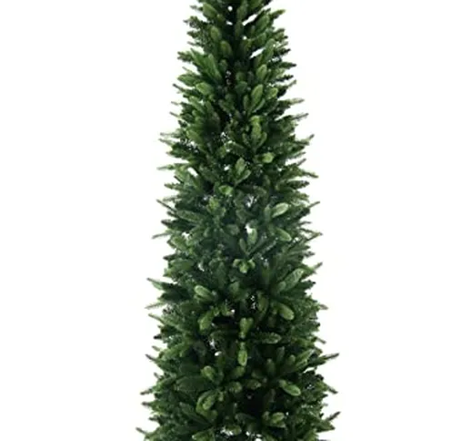 XONE Albero di Natale Russel - Slim | Albero Artificiale in PE+PVC, 150cm