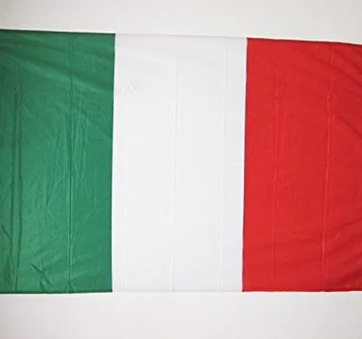 AZ FLAG Bandiera Italia 150x90cm - Bandiera Italiana 90 x 150 cm Speciale Esterno