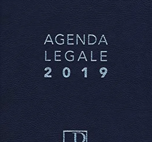 Agenda legale 2019. Ediz. blu