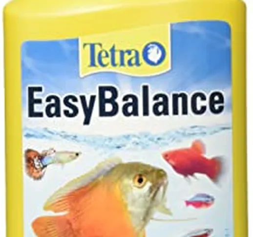 Tetra EasyBalance 250 ml, Stabilizza i Principali Valori dell'Acqua Fino a 6 Mesi, Consent...