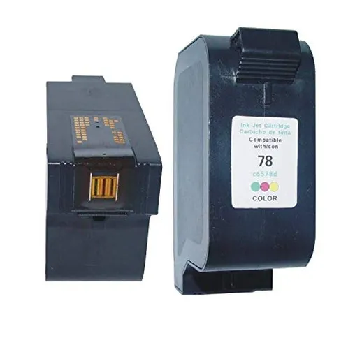 HP78-C6578A Cartuccia Rigenerato Colore Per HP DeskJet 1220 1280 9300 PhotoSmart 1000 Colo...