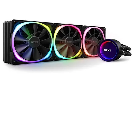 NZXT Kraken X73 RGB 360mm - RL-KRX73-R1 - Raffreddatore di liquido CPU AIO RGB - Pompa mig...