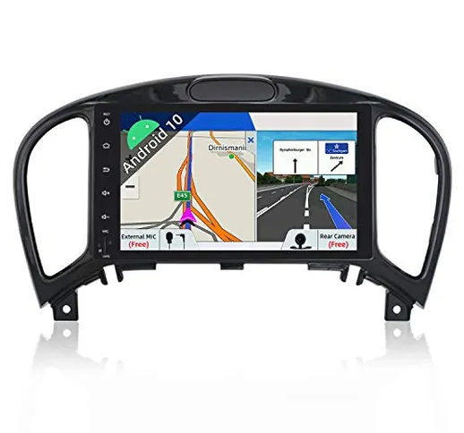 JOYX Android 10 Doppia Din Autoradio Per Nissan Juke J15 2012-2019 GPS Navigation | Gratui...