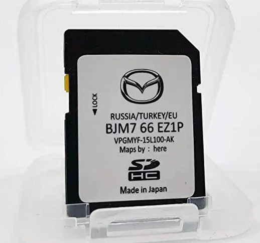 Mazda Connect - Scheda SD Update per navigatore, Europa BJM7 66 EZ1P versione 2020/2021