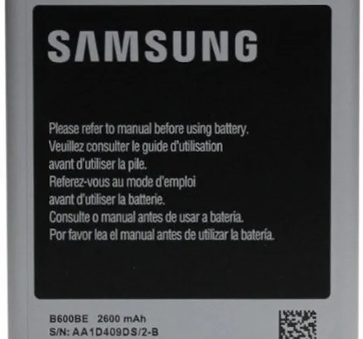 Batteria EB-B600 in BLISTER)) Samsung EB-B600BE Batteria Originale per samsung Galaxy S4 i...