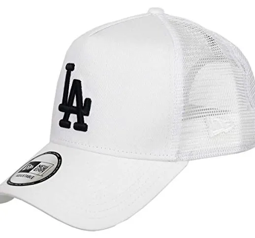 New Era Los Angeles Dodgers A Frame Trucker cap Black White Edition White - One-Size