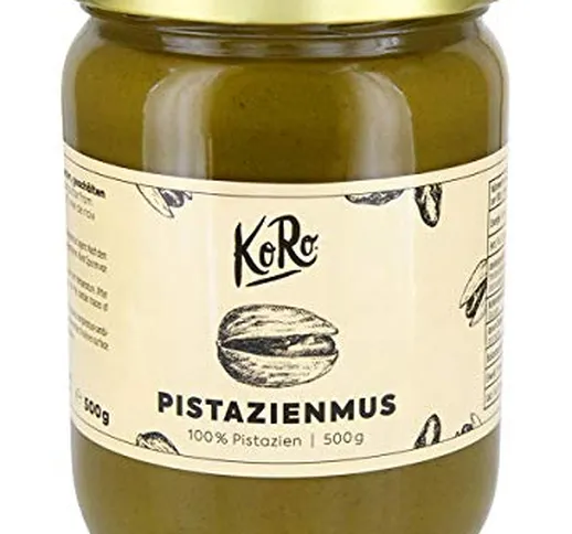 KoRo - Crema di pistacchi 500 g - Da pistacchi tostati e pelati, un'alternativa alle class...