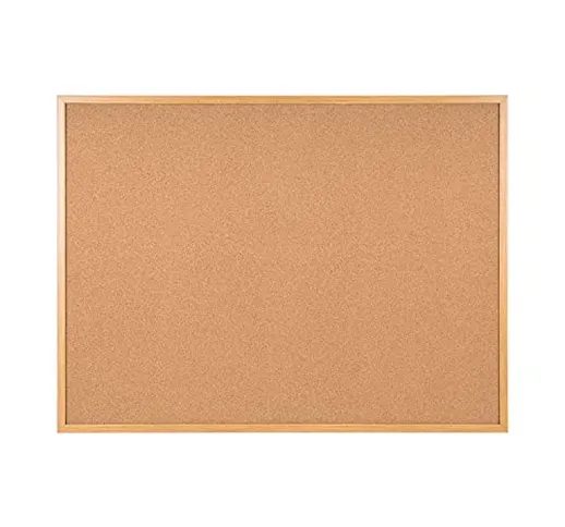 Bi-Office SF152001239 - Bacheca in Sughero, 120 x 90 cm, Beige (Natural)