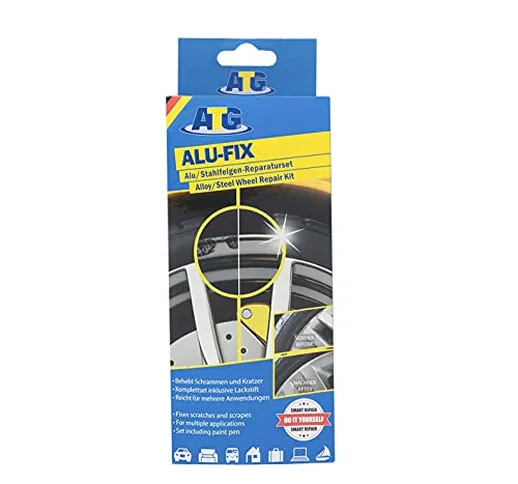 ATG Alu-Fix Set di Riparazione per Cerchioni in Alluminio - Riparazione Facile e Veloce de...