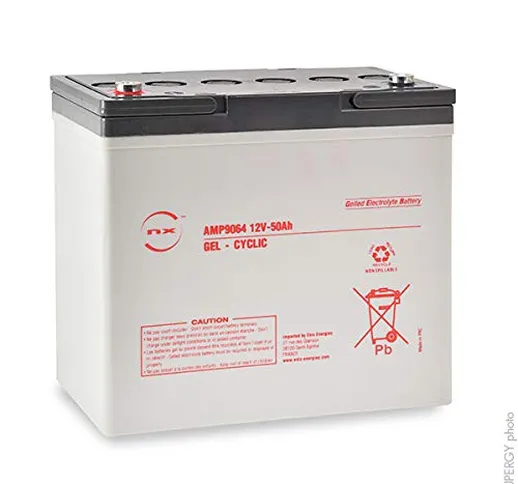 NX - Batteria GEL NX 50-12 Cyclic 12V 50Ah M6-F