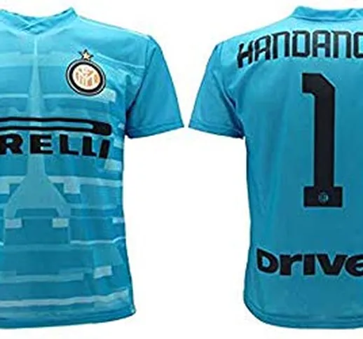 L.C. Sport srl Maglia Handanovic Inter 2020 Azzurra Ufficiale Stagione 2019 2020 Replica A...