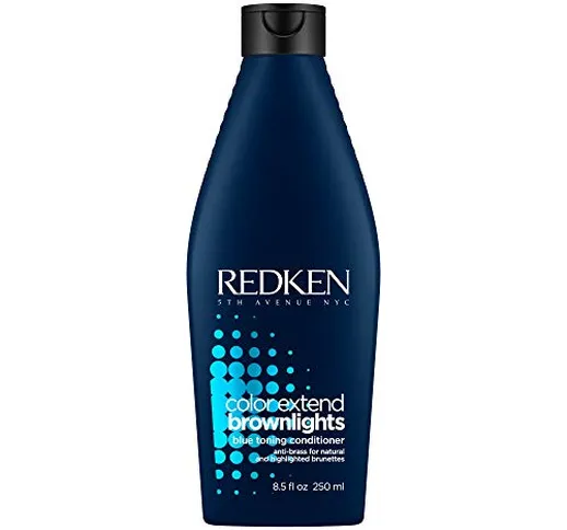 REDKEN - Color Extend Brownlights, Conditioner Professionale con pigmenti blu/verdi per ca...