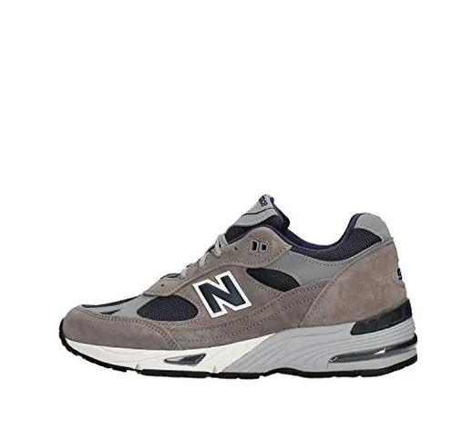 New Balance M991ANG Grey/Navy Sneaker Uomo Running Retro' Grey/Navy, 42.5 MainApps