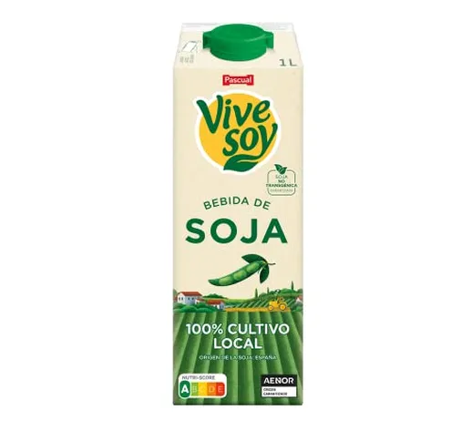 Bebida De Soja Pascual Vivesoy 1L 100% Vegetal