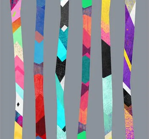 Posterlounge Stampa su PVC 50 x 70 cm: Trees di Elisabeth Fredriksson