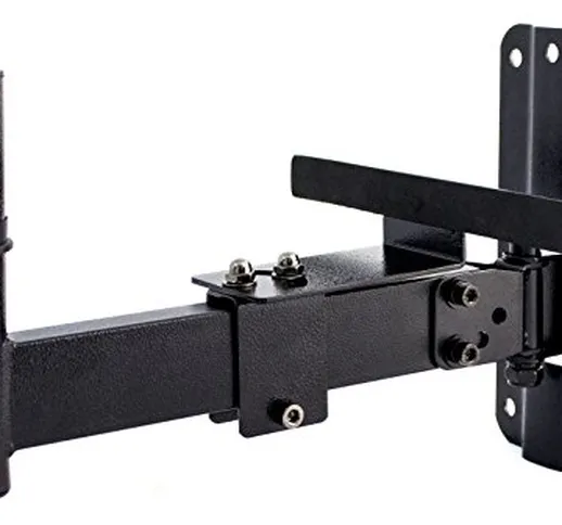Proel KP570 - Supporto robusto in acciaio tubolare a parete per casse acustiche con staffa...