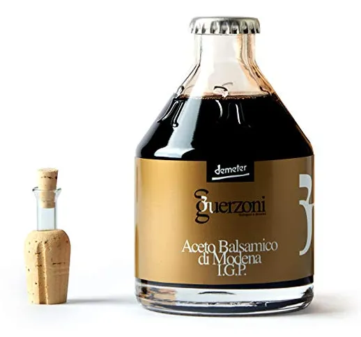 Aceto Balsamico di Modena igp Guerzoni – Serie Oro – Biologico, Biodinamico (demeter), Veg...