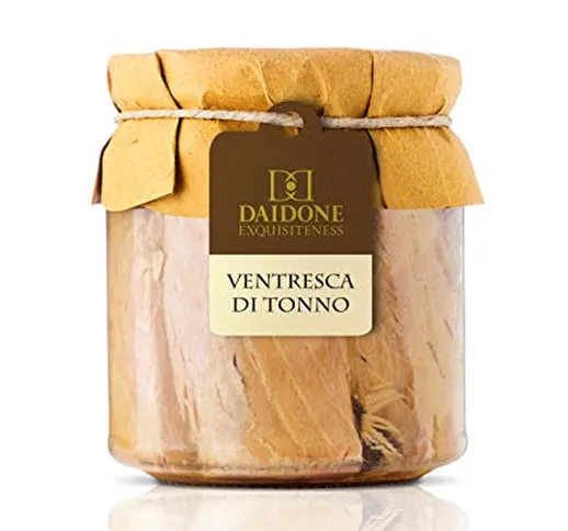 Ventresca di Tonno Artigianale Siciliana in Olio d'Oliva - 6 Vasetti da 300g