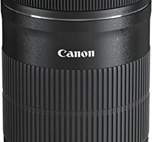 Canon Teleobiettivo Compatto, EF-S 55-250 mm F/4-5.6 IS STM, Nero (Ricondizionato)