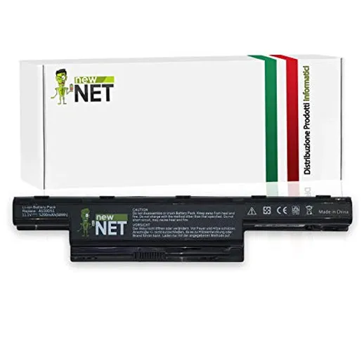 New Net Batteria AS10D51 AS10D31 compatibile con Packard Bell EasyNote LE / LM / LS / NM /...
