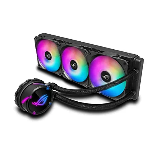 ASUS ROG STRIX LC 360 RGB Cooler CPU All-in-One ROG con Illuminazione Addressable RGB, Aur...