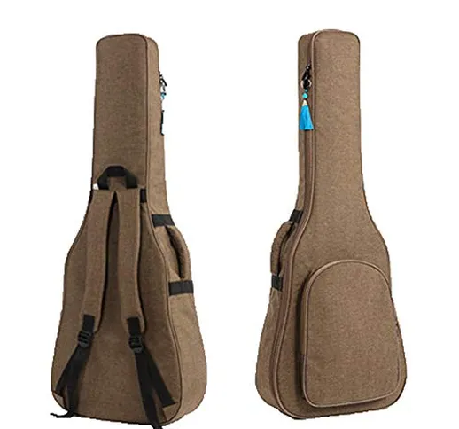 Custodia Chitarra SFBBAO Custodia Chitarra Classica Porta Caso Zaino Oxford Acustic Folk G...