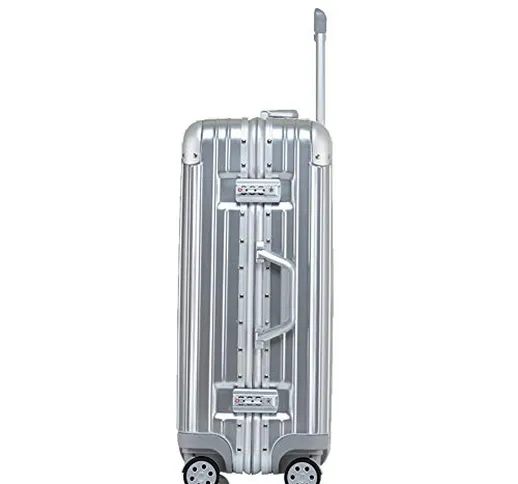 D_HOME Valigetta per Trolley Universale con Telaio in Alluminio AntiGraffio per valigie pe...