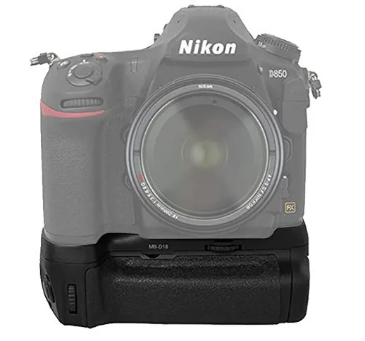 Pixel MB-D18 Multi-power battery pack Impugnature Batteria Grip per Nikon D850 compatibile...